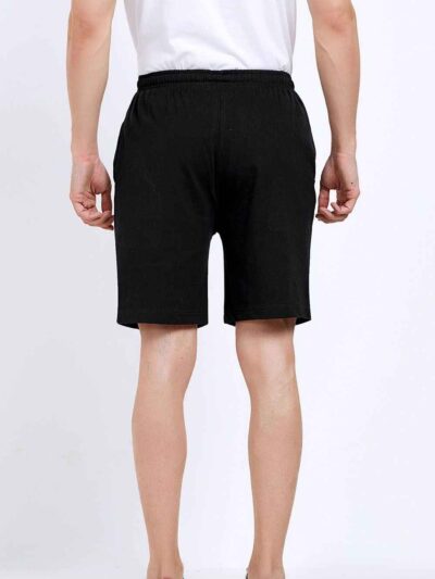 Close-up of custom printed sports shorts. Lightweight, breathable fabric with vibrant design. Quality stitching and comfortab