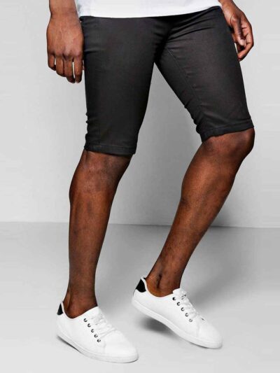 Close-up of pro gym training shorts. Breathable fabric, reinforced stitching, athletic fit. Perfect for intense workouts. Not