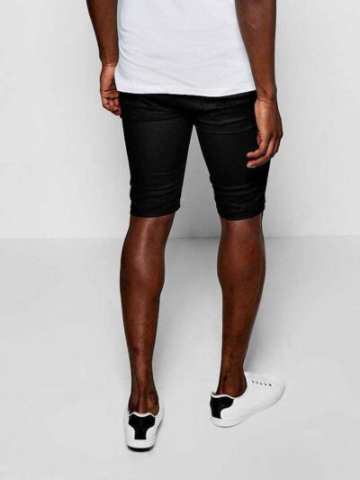 Close-up of pro gym training shorts. Breathable fabric, reinforced stitching, athletic fit. Perfect for intense workouts. Not