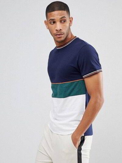 Crew neck t-shirts, soft cotton texture, neat double-needle stitching. Solid color blanks, perfect for printing, dyeing or br