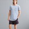 Bulk crew neck t-shirts; soft, breathable cotton with reinforced stitching. Classic cut, ideal for printing. Notice the smoot