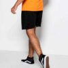 Casual summer shorts with custom embroidery. Lightweight fabric, textured look, neat stitching. Perfect for warm weather! - V