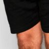 Casual summer shorts with custom embroidery. Lightweight fabric, textured look, neat stitching. Perfect for warm weather! - V