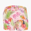 Vibrant streetwear shorts. Bold all-over print, crisp stitching, soft-looking fabric. Elastic waistband. Perfect summer style