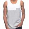 Bulk blank tank tops: soft-knit cotton blend, smooth seams, available in diverse color options. Perfect for custom printing!
