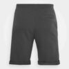 Men's cotton short set, embroidered logo detail. Casual two-piece outfit. Soft, textured fabric. Visible quality stitching. R