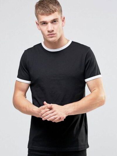 Crew neck graphic tee. Soft, heathered fabric, durable double-stitched seams. Casual everyday wear. Hints of green and white