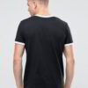 Crew neck graphic tee. Soft, heathered fabric, durable double-stitched seams. Casual everyday wear. Hints of green and white