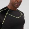 Men's gym workout set: T-shirt and shorts. Moisture-wicking knit fabric, athletic fit, reinforced stitching. Great for active