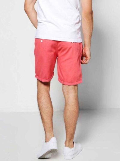 Close-up of vibrant running shorts. High-stretch spandex, fine stitching details. Athletic apparel in bright hues, ideal for