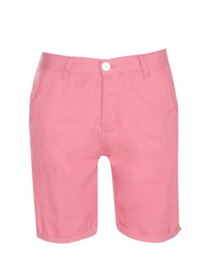 Close-up of vibrant running shorts. High-stretch spandex, fine stitching details. Athletic apparel in bright hues, ideal for