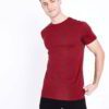 Soft organic cotton tees with clean stitching. See the slight texture and the rich, solid coloring. Sustainable everyday wear