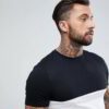 Soft-feel jersey knit t-shirts with vivid printed logos. Classic crew neck, clean stitching. Available in bulk for custom des