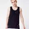 Heathered racerback tank top. Soft, breathable knit with durable flatlock stitching. Perfect blank canvas for customization.