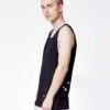 Heathered racerback tank top. Soft, breathable knit with durable flatlock stitching. Perfect blank canvas for customization.