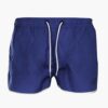 Streetwear shorts with graphic print, cotton-blend twill, reinforced stitching. Casual summer garment in vibrant colors. Dura