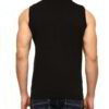 Women's racerback tank top, ribbed texture, subtle heather grey, clean stitching at armholes & neckline. Casual, comfortable
