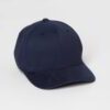 Close-up of a customizable twill cap. Visible stitching details, slightly distressed look, neutral tone. Garment is soft and
