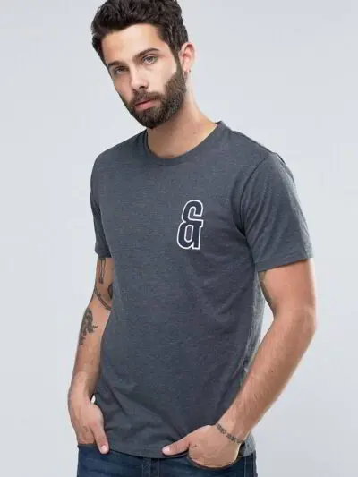 Bulk Custom Logo Printed Crew Neck T Shirt Manufacturer RO-26516-26
