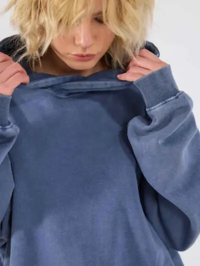 Custom Acid Wash Oversized Drop Shoulder Hoodie Wholesale RO-9999-26
