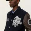 Custom Basketball Graphic Varsity Bomber Jacket Wholesale RO-1876-26