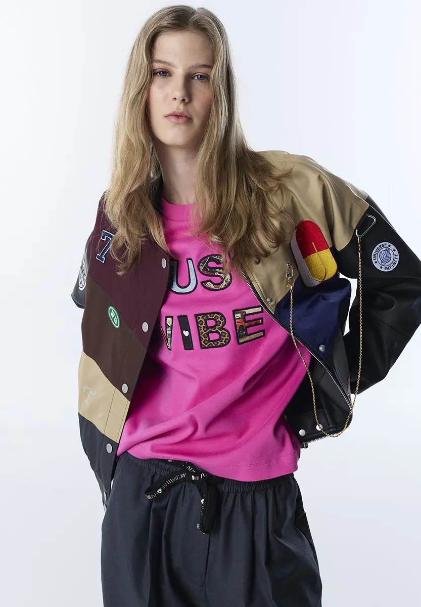 Custom Colorblock Patchwork Varsity Bomber Jacket Wholesale RO-1878-26