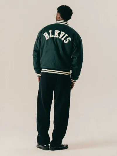 Custom Corduroy Wool Varsity Jacket RO-1902-26