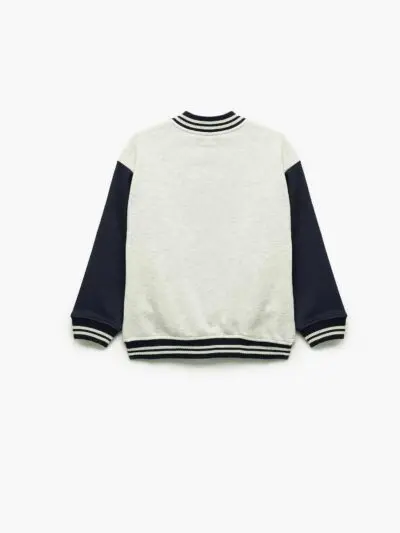 Custom Fleece Kids Varsity Jacket RO-1898-26