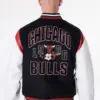Custom Floral Embroidered Varsity Jacket RO-1887-26
