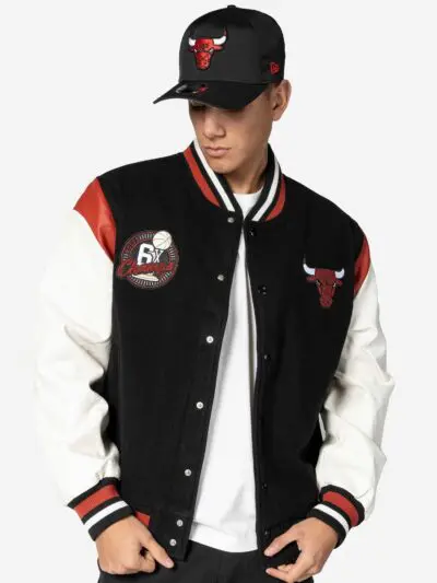 Custom Floral Embroidered Varsity Jacket RO-1887-26
