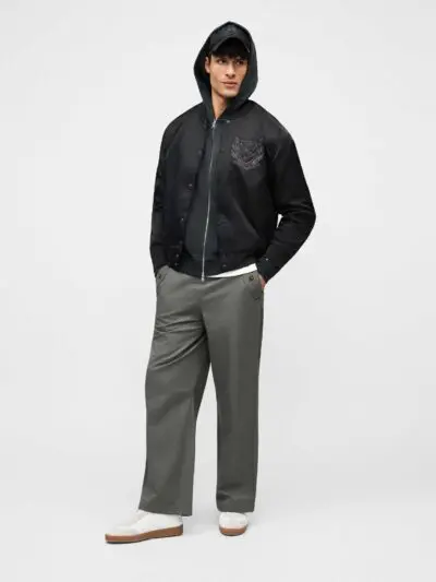Custom Hooded Bomber Varsity Jacket RO-1884-26