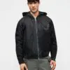 Custom Hooded Bomber Varsity Jacket RO-1884-26