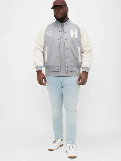 Custom Mixed Media Varsity Jacket RO-1885-26
