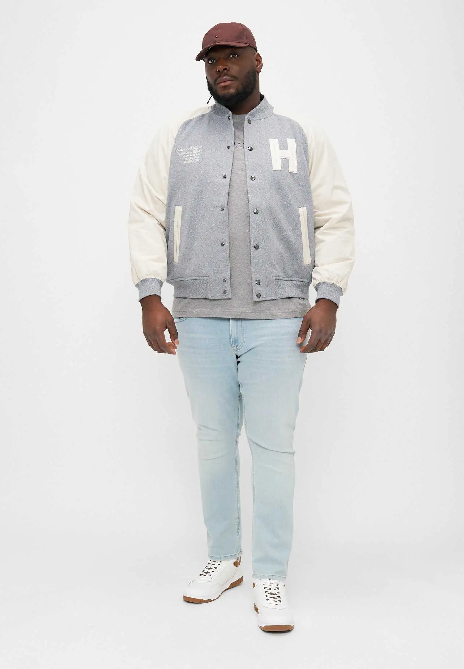 Custom Mixed Media Varsity Jacket RO-1885-26