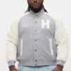 Custom Mixed Media Varsity Jacket RO-1885-26