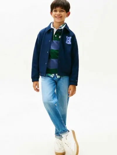 Custom Multi Badge Coach Jacket Kids RO-1903-26