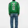 Custom Panelled Varsity Bomber Jacket RO-1890-26