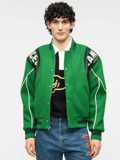 Custom Panelled Varsity Bomber Jacket RO-1890-26