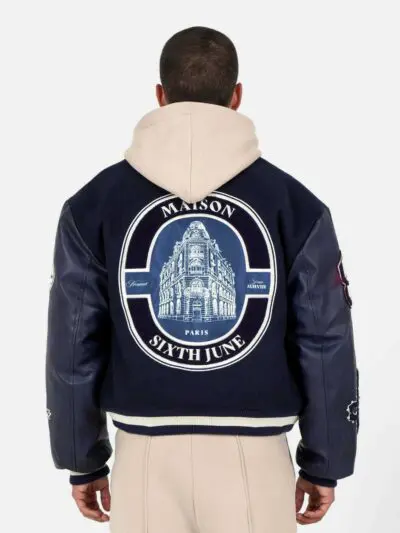 Custom Poetic Script Varsity Jacket RO-1896-26
