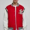 Custom Racing Stripe Varsity Letterman Jacket RO-1883-26