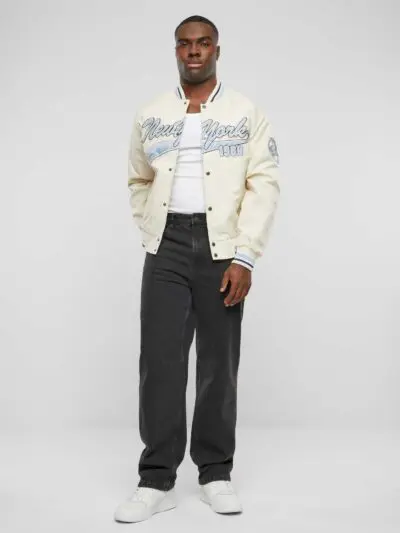 Custom Satin Bowling Style Varsity Jacket RO-1901-26
