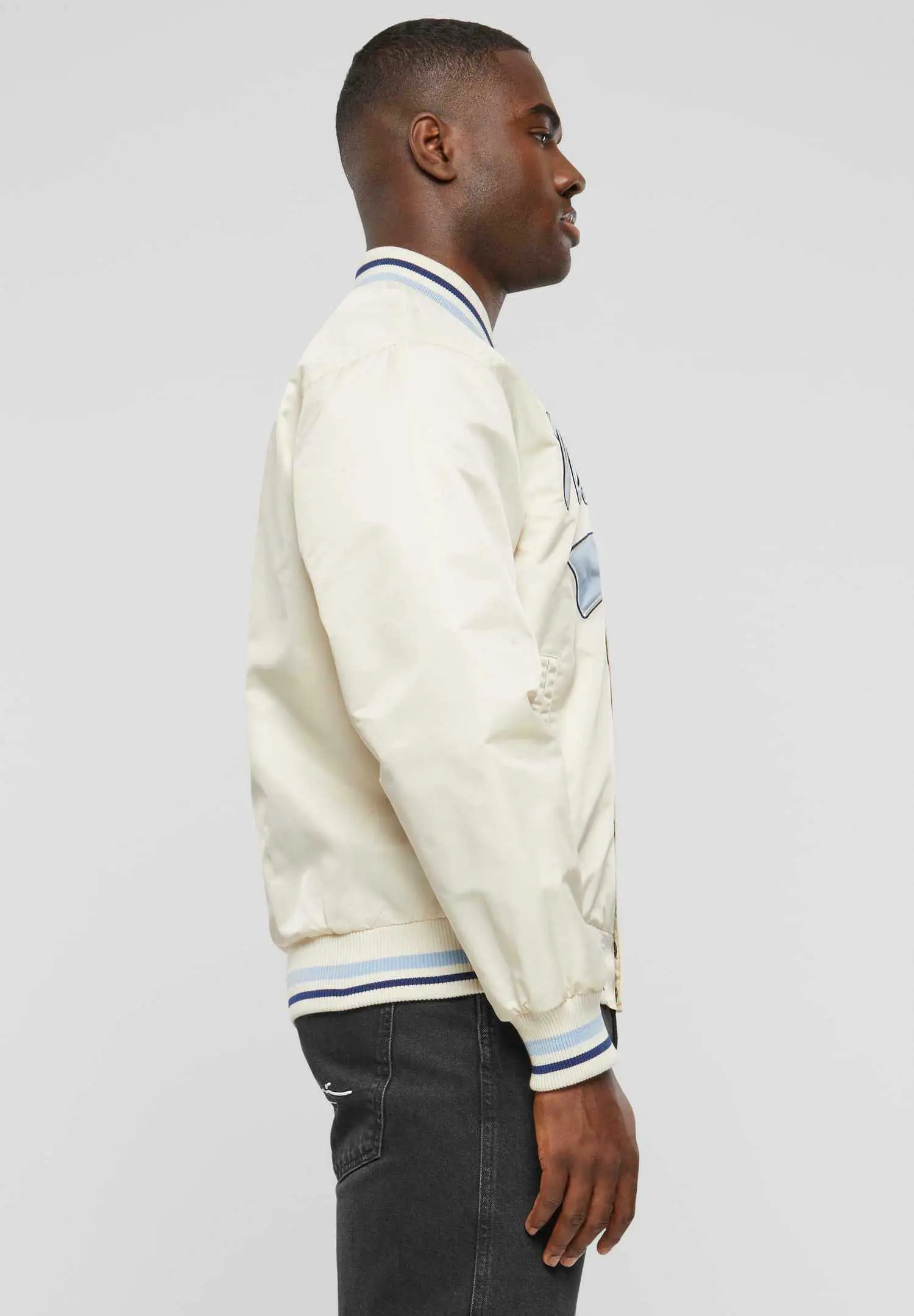 Custom Satin Bowling Style Varsity Jacket RO-1901-26