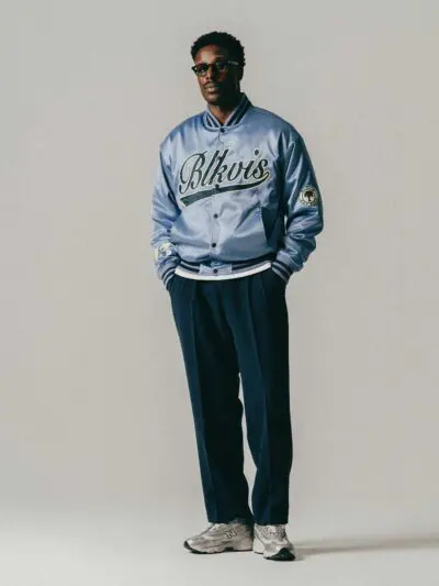Custom Stonewash Satin Varsity Jacket RO-1906-26