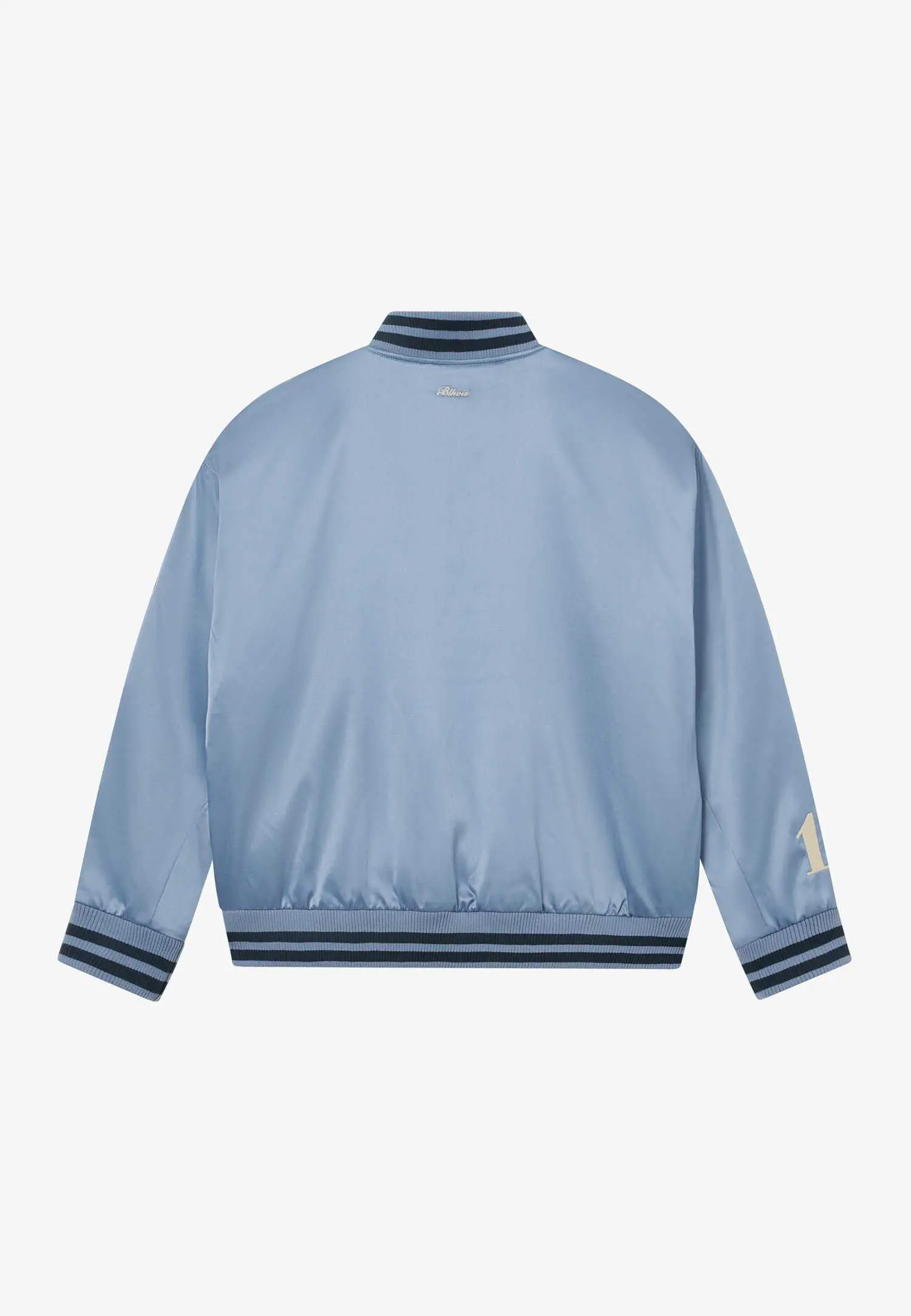 Custom Stonewash Satin Varsity Jacket RO-1906-26