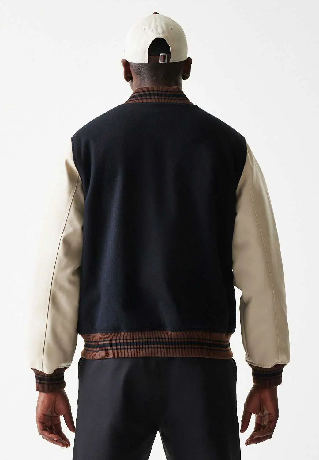 Custom Striped Trim Varsity Jacket RO-1899-26