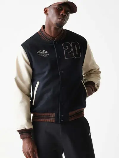 Custom Striped Trim Varsity Jacket RO-1899-26