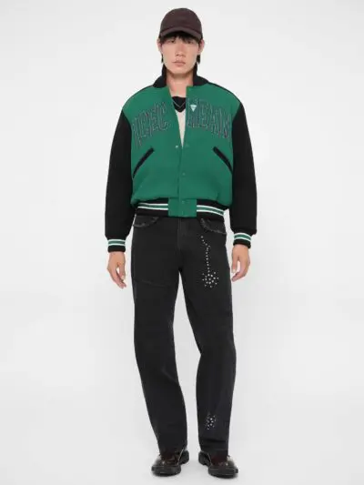 Custom Two-Tone College Varsity Bomber Jacket RO-1880-26