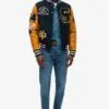 Custom Vintage Patched Varsity Jacket RO-1904-26
