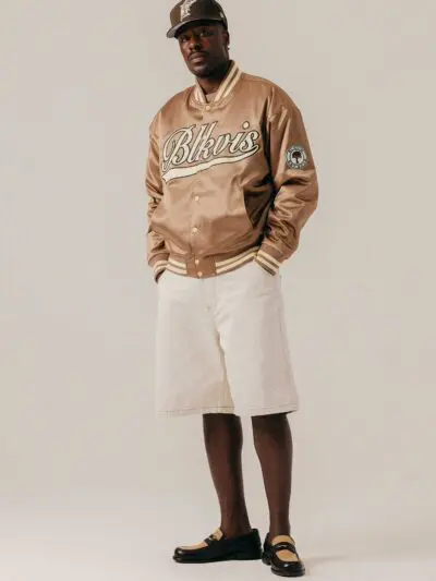 Custom Washed Satin Varsity Jacket RO-1905-26