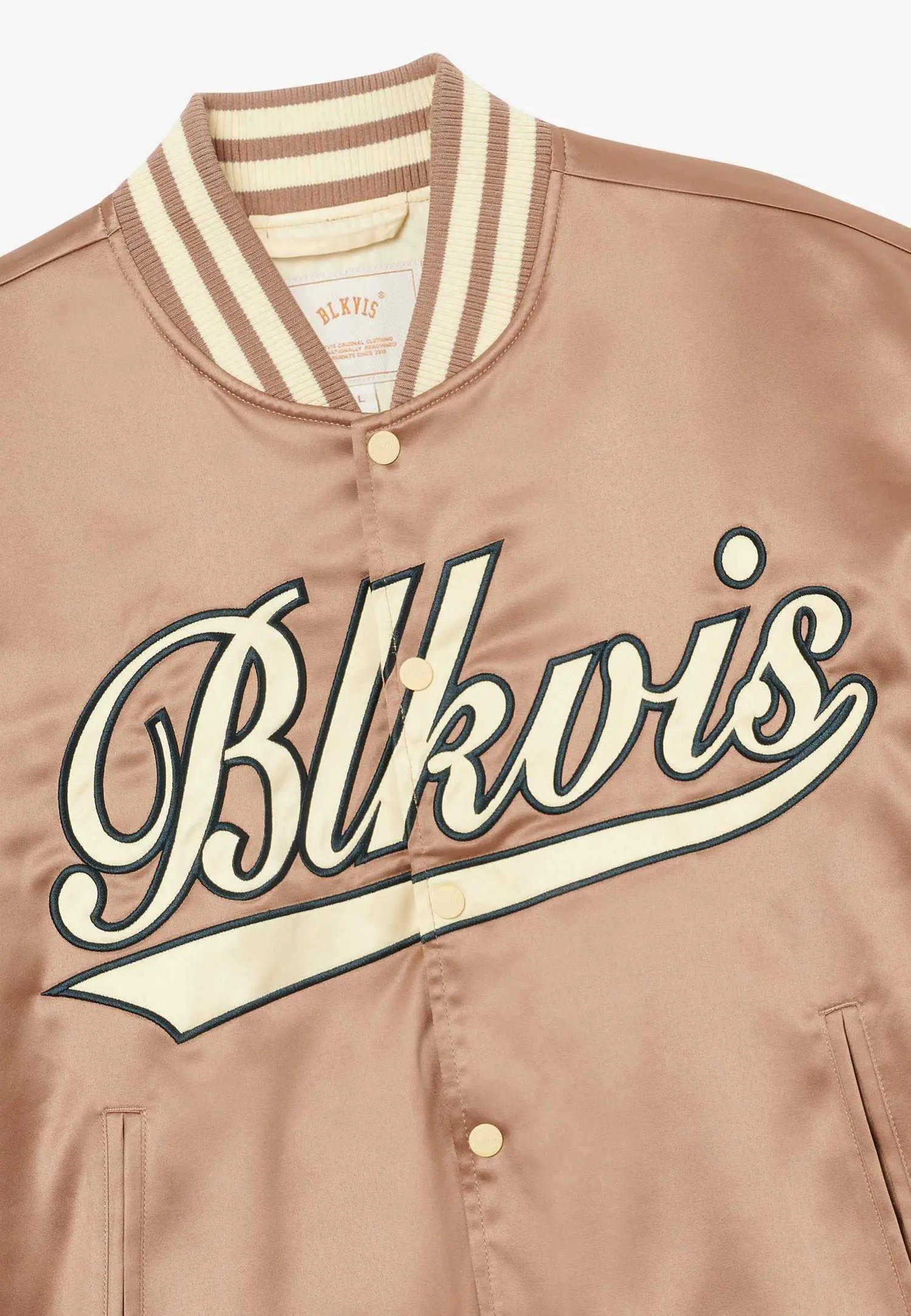 Custom Washed Satin Varsity Jacket RO-1905-26